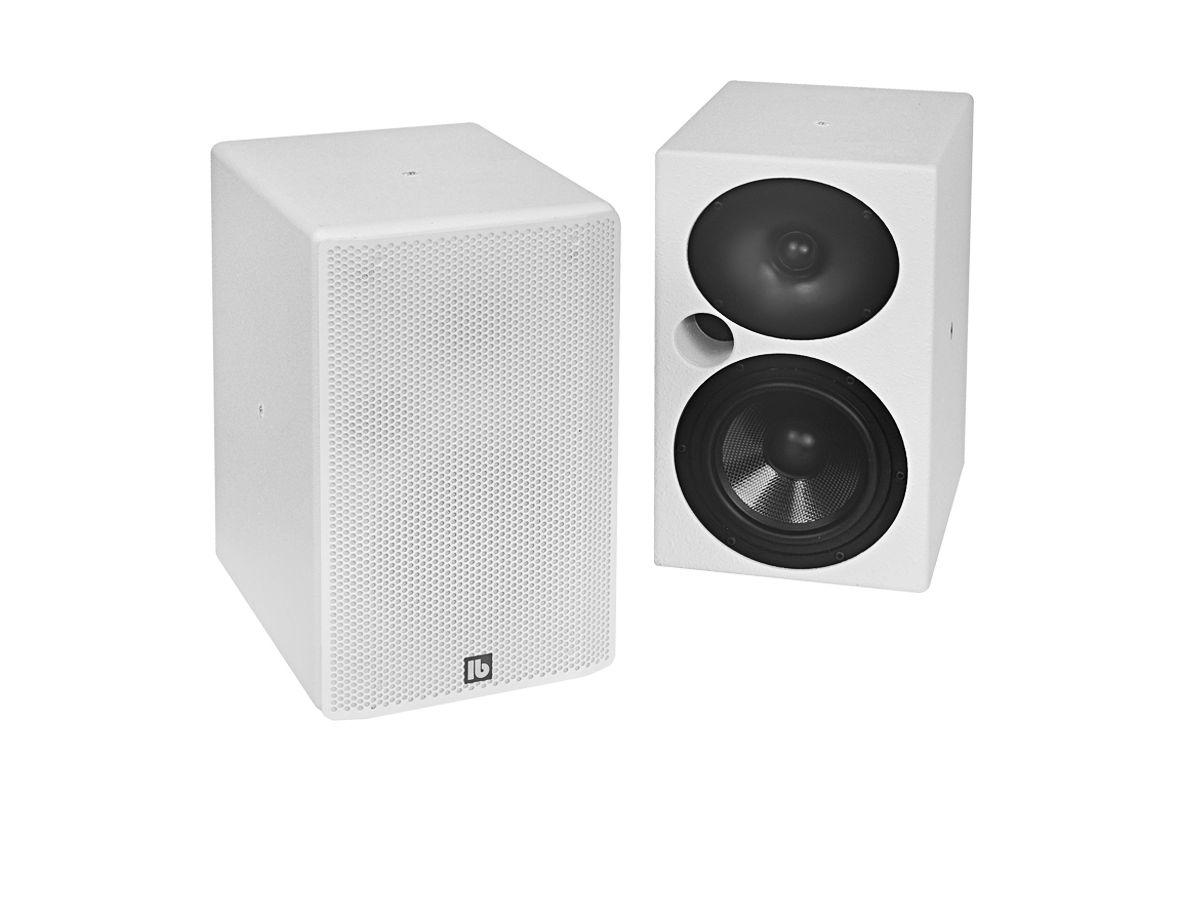 F 6 weiss - 2-Wege Monitorlautsprecher, 8 Ohm