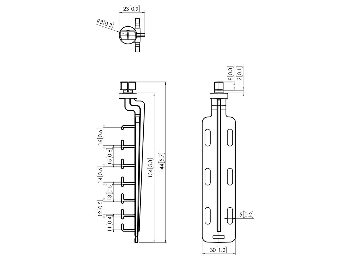 PFA 9128 - Clip câble pour PFB34xx