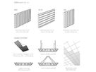 MICROBAFFLE acoustic wall - fiber black - 60x120cm 4-point suspension quer