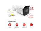 IP Bullet Camera - 4MP, IP In/Out, Bullet, Fixed 2.8mm
