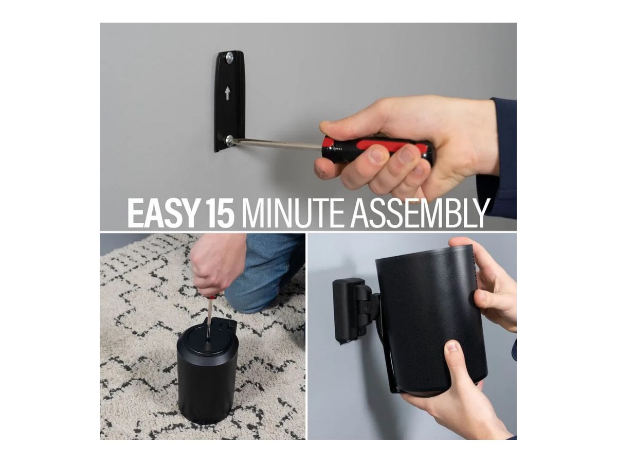 WSWME12-B2 - Wandhalter für Sonos Era 100, sz - Paar