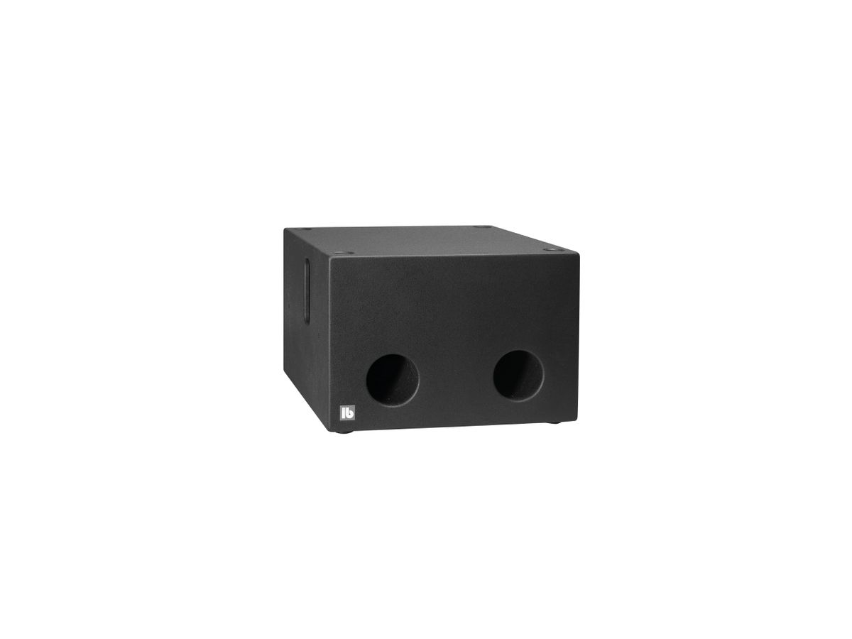 B 12 B schwarz - Bandpass-Subwoofer, 8 Ohm