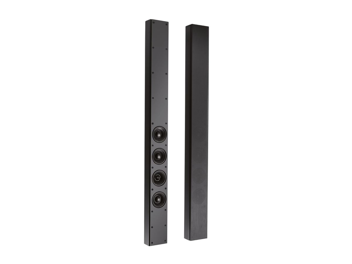 DL-A 2.0 schwarz - Aktives Stereo-Lautsprecherpaar mit DSP,