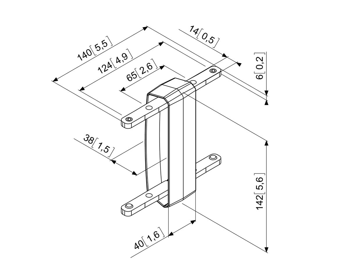 PFA 9104 - Raccord pour plaque gamme PFB 34xx