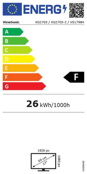 Étiquette énergétique 90700504