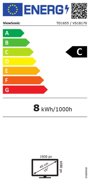 Étiquette énergétique 90700707