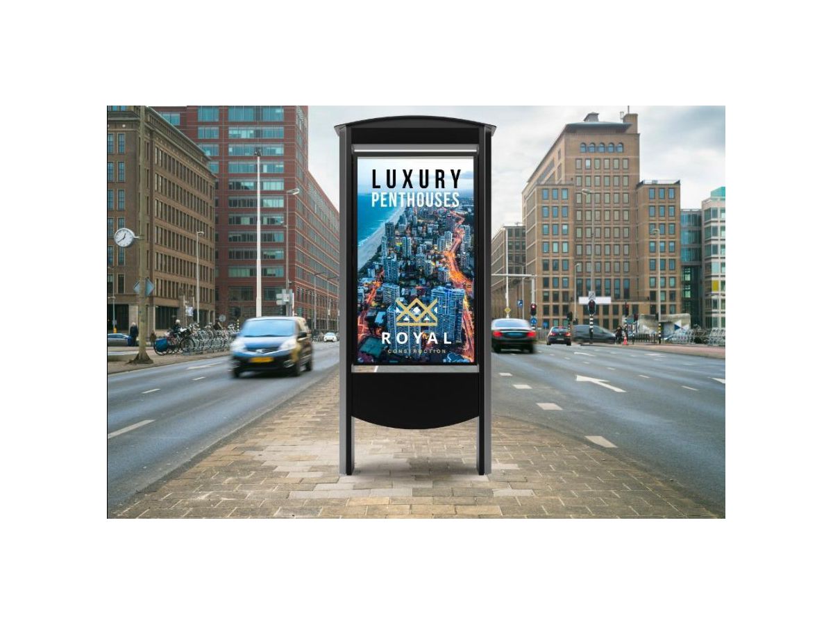 KOP2555-XHB-EUK - 55" Smart Outdoor Kiosk Portrait