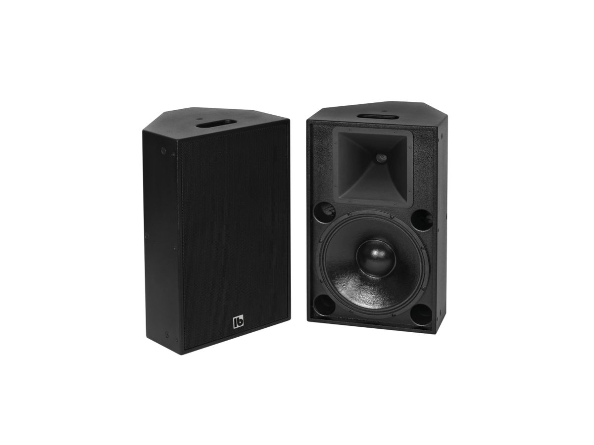F 15 schwarz - 2-Wege-Lautsprecher 15" + 1,4", 8 Ohm