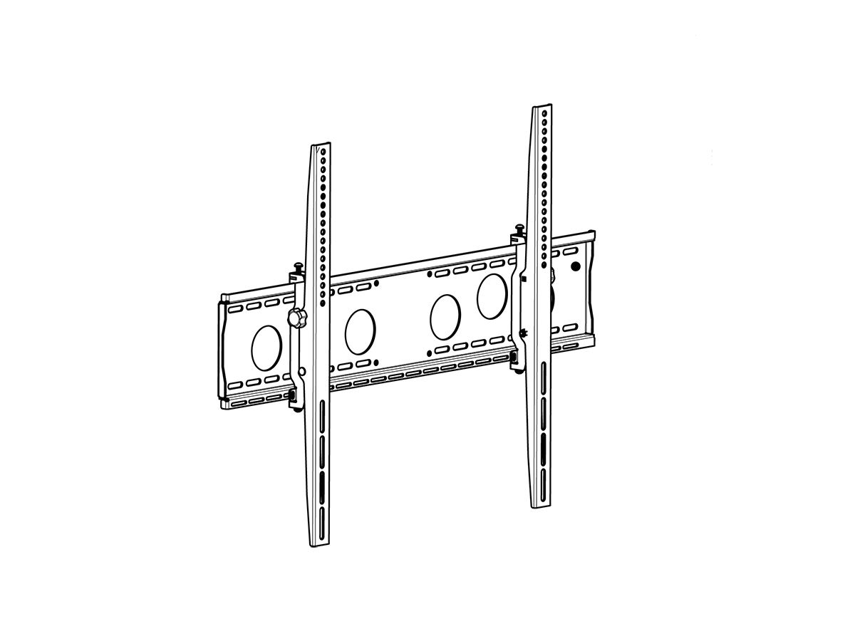 WH 85 T - HD - Wandhalterung neigbar - 55-110 Zoll - VE