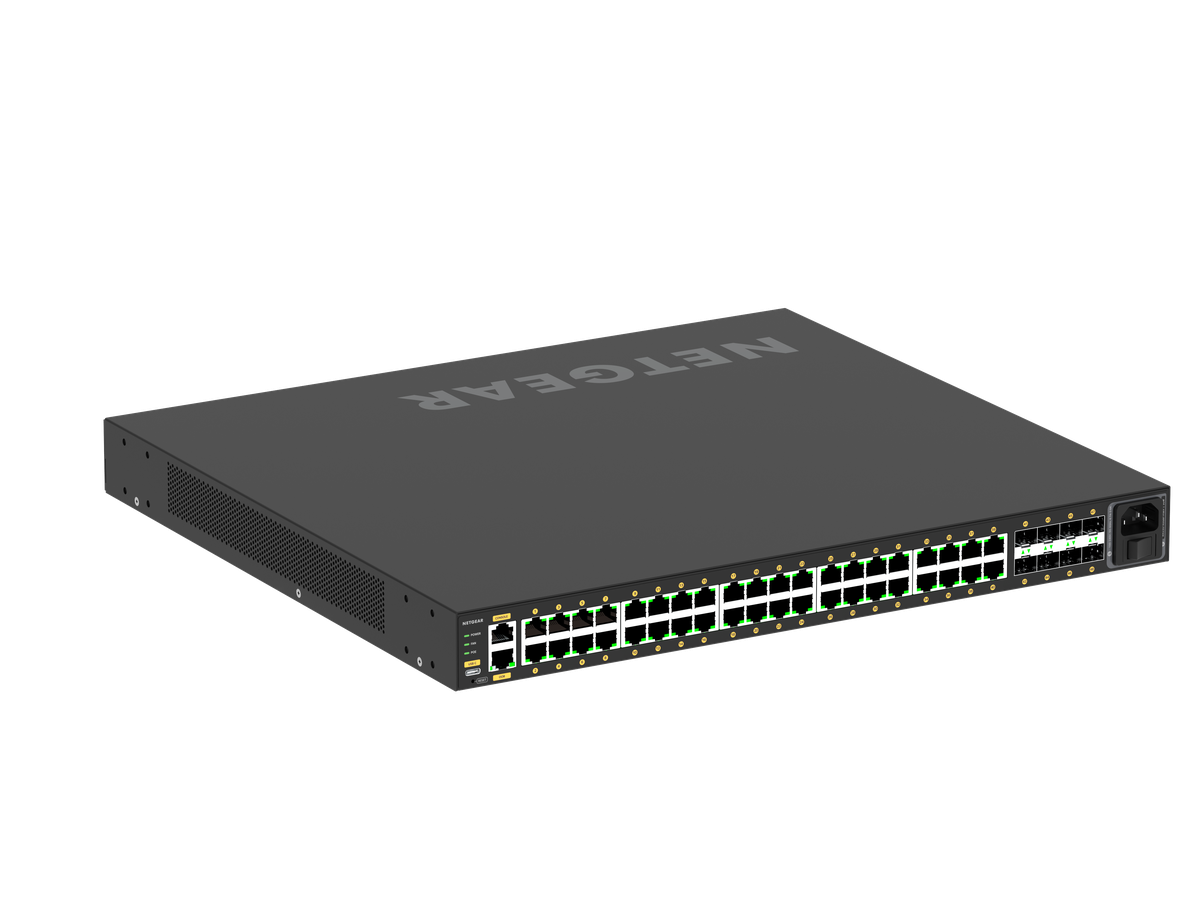 M4250-40G8F-PoE+ 40xRJ45+ 8xSFP Port - Network Switch 40xPoE, 480W