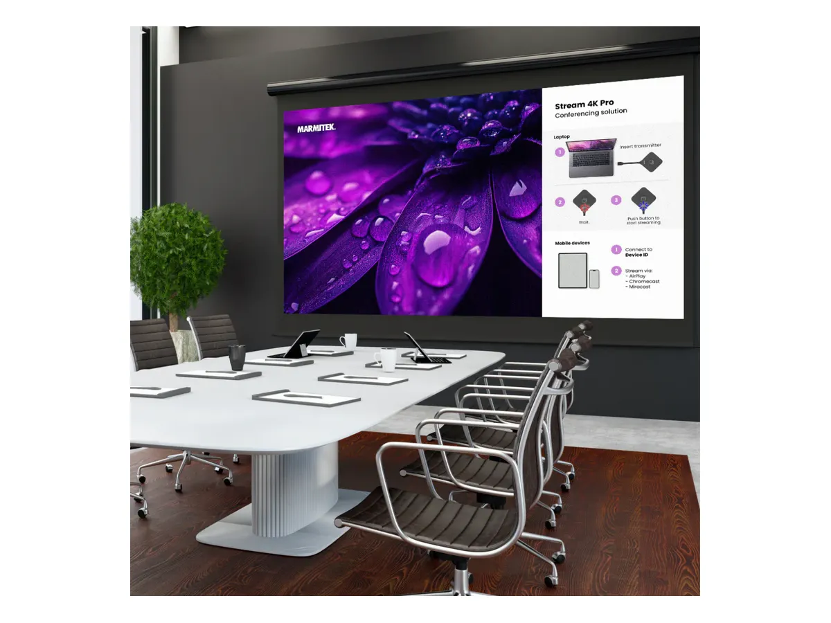 Stream 4K Pro Kit - Wireless Presentation System 2xTX/1xRX
