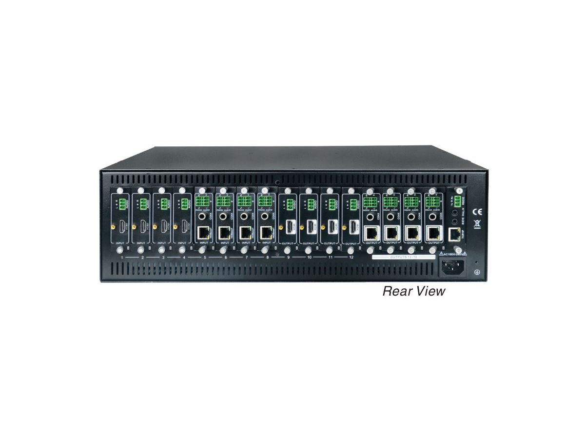 VFX-124 - Modular Matrix Switcher - Inkl. Module / Karten