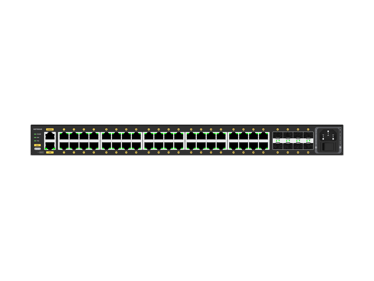 M4250-40G8XF-PoE+ 40xRJ45+ 8xSFP Port - Network Switch 40xPoE, 960W