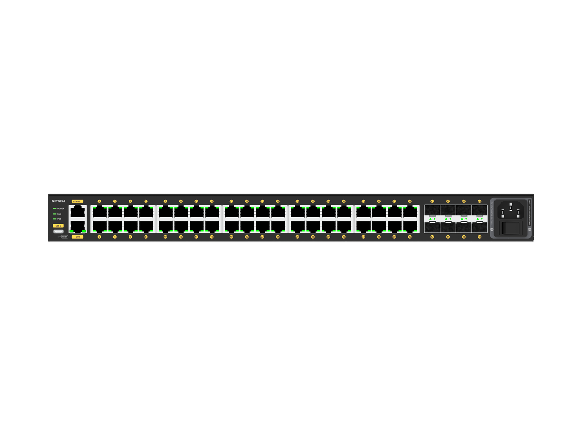 M4250-40G8XF-PoE+ - Network Switch 40 Port 1G, Managed, 960W