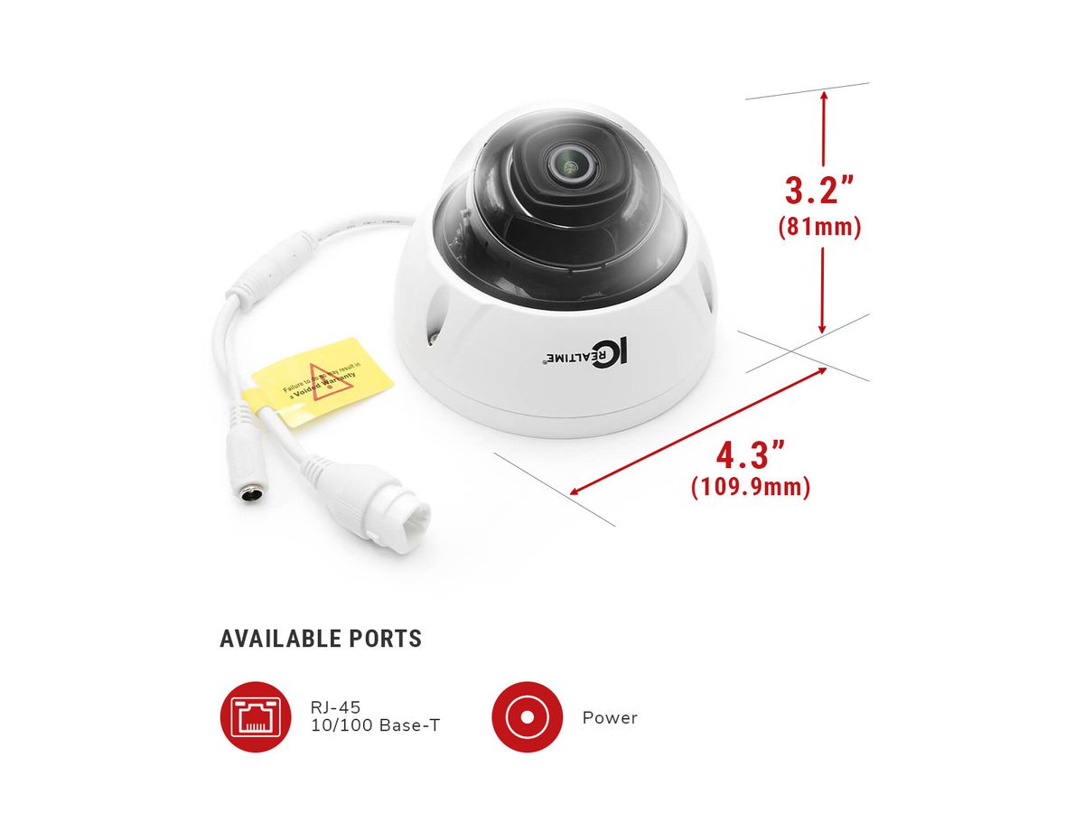 IPEG-D20F-IRW1 - IP Edge Line - 2MP IP INDOOR/OUTDOOR SMALL SIZE VANDAL