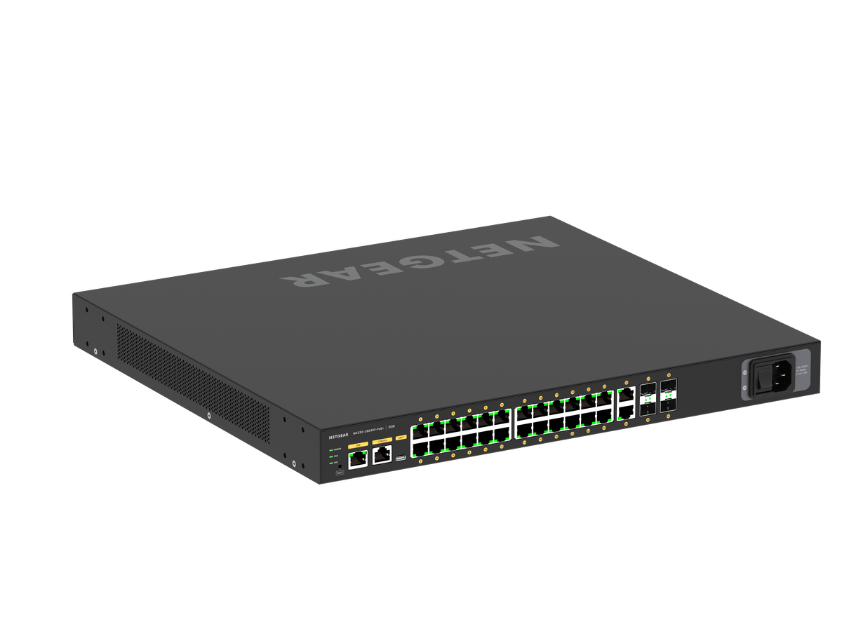 M4250-40GXF-PoE++ 40xRJ45+ 8xSFP Port - Network Switch 40xPoE, 2880W