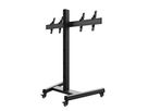 CPS Mobile Stand Dual 55 - 65 Zoll - Standsystem mobil fur 2 Displays 55-65