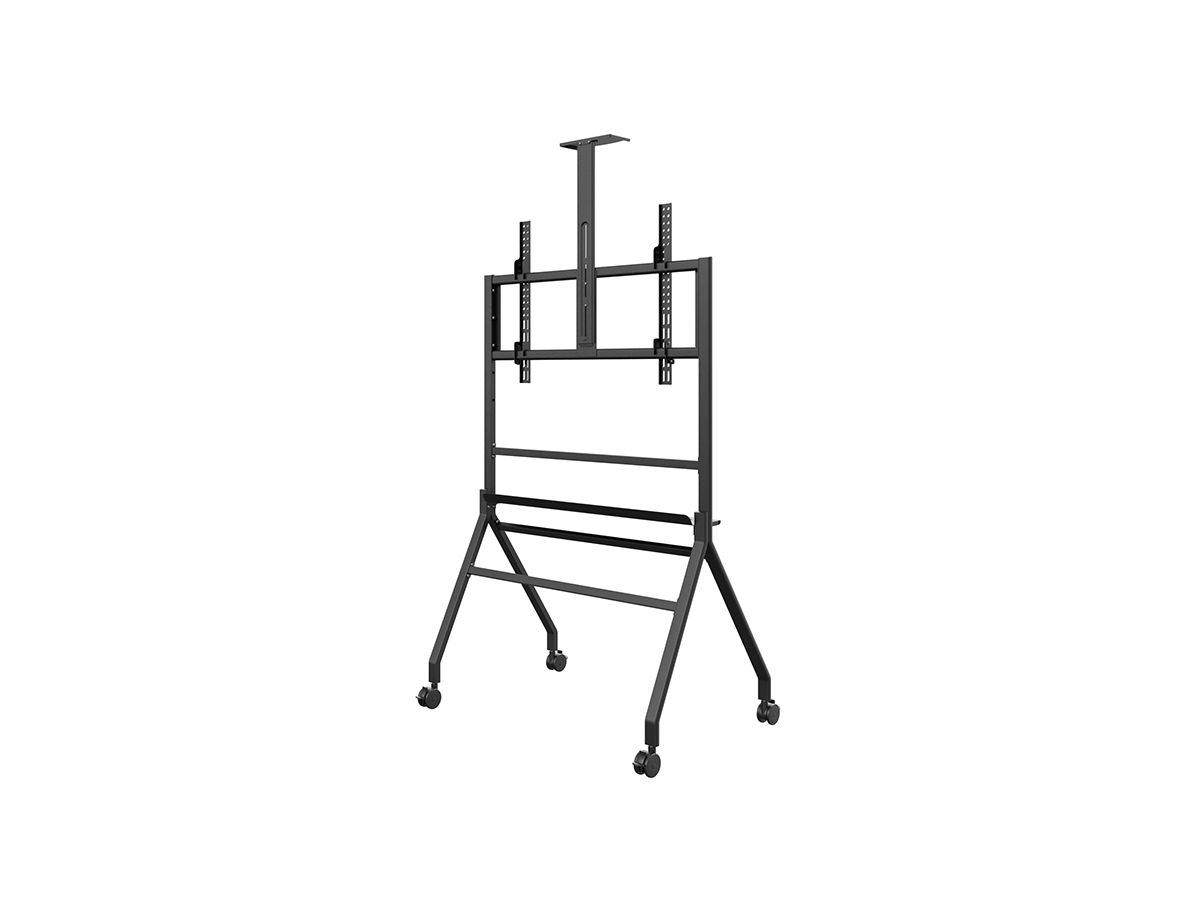 BrackIT Stand Scandio Black - Standsystem mobil - 55-86 Zoll û inkl. A