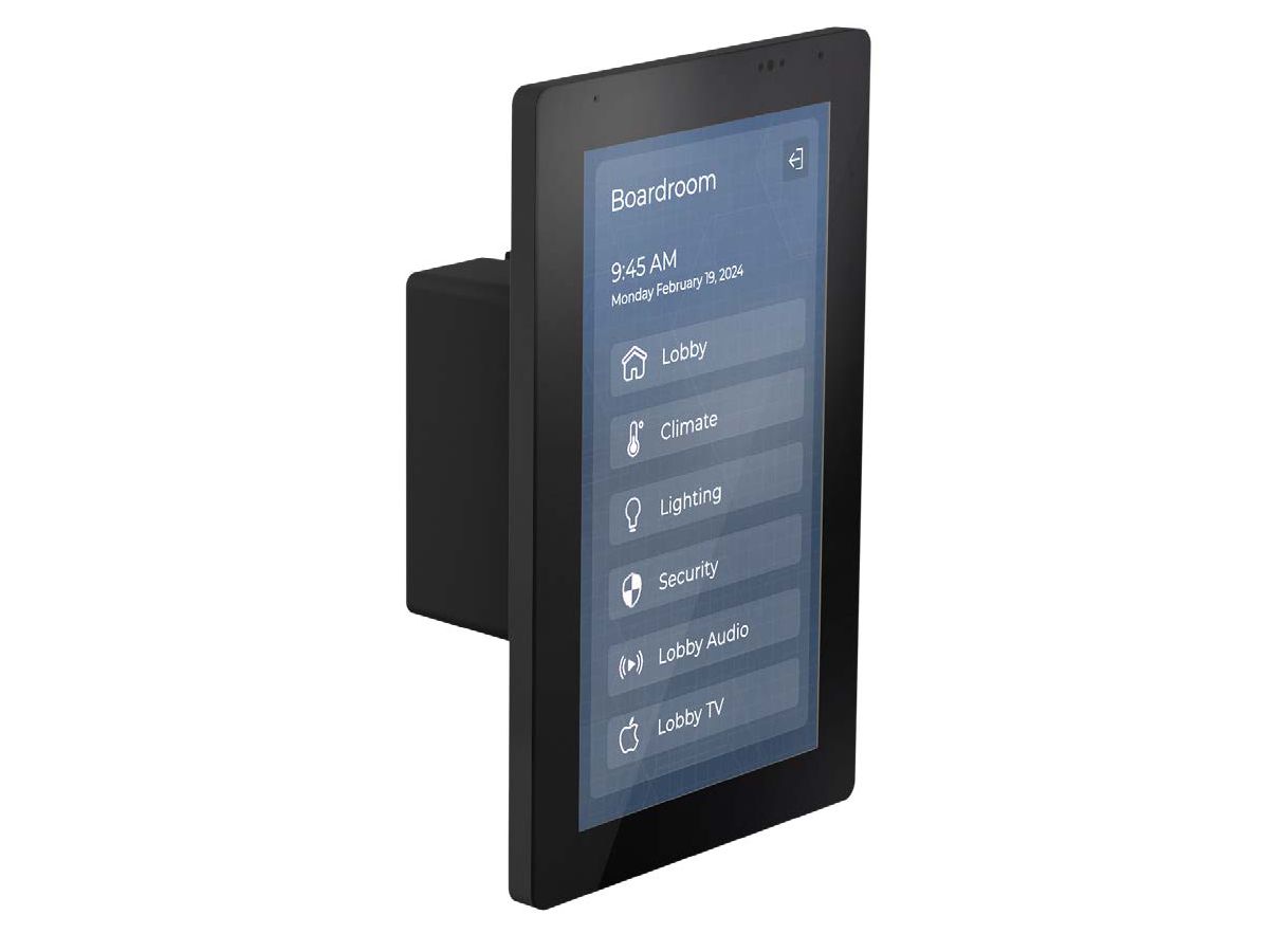 IST-5-B: 5" Touchpanel - Surface Touchpanel in Black