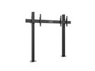 CPS Floor-Wall Dual 55 - 65 Zoll - Standsystem Boden-Wand fur 2 Displays 55