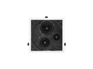DE+C52 200 LPQT blanc - Enceinte encastrée 2 voies plate, carrée
