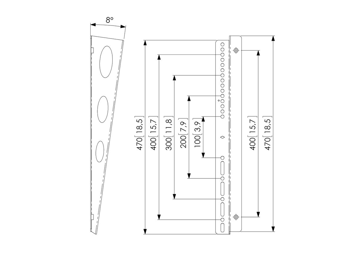 PFA 9122 - Neigeprofil für PFS3504