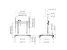 RISE 5205 - Trolley motoris. Lift 50mm/s, Schwarz