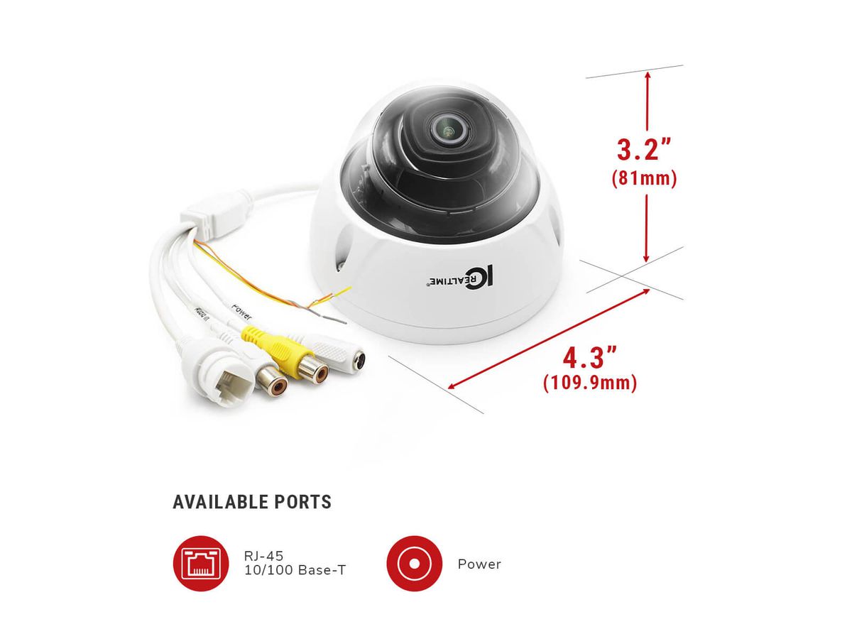 IP Dome Camera - '2 MP, IP Camera 1/2.8'' 2M Exmor CMOS '