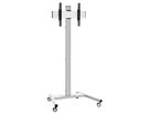 T 2044S - Trolley Säule 200cm, 400x400 Silber