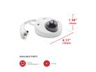 IPMX-W20F-IRW2 - IP Dome Camera - 2MP,  IP In/Out, Vandal Dome. Fixed