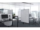 AREA acoustic wall - fiber black - 60x140cm Suspended Cadre white