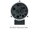 DE 200 ST Polar weiss - Stereo-2-Wege-Einbaulautsprecher, rund,