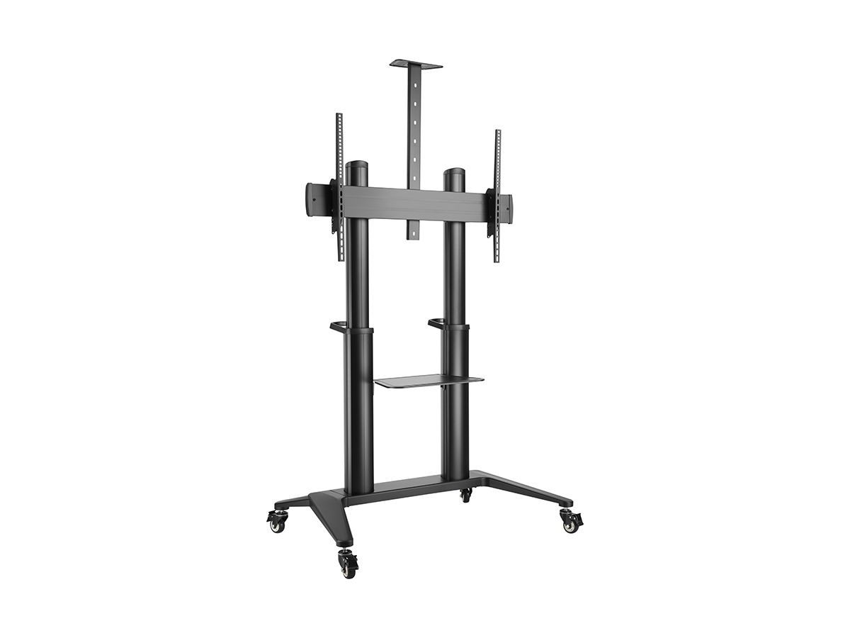 BrackIT Stand Single XXL HD - Standsystem mobil - 65-120 Zoll - inkl.
