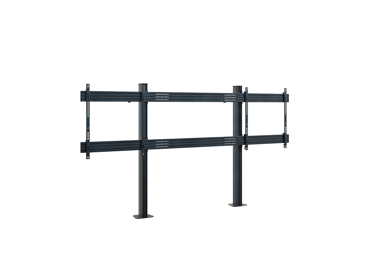 CPS Floor-Wall Dual 75 - 86 Zoll - Standsystem Boden-Wand fur 2 Displays 75