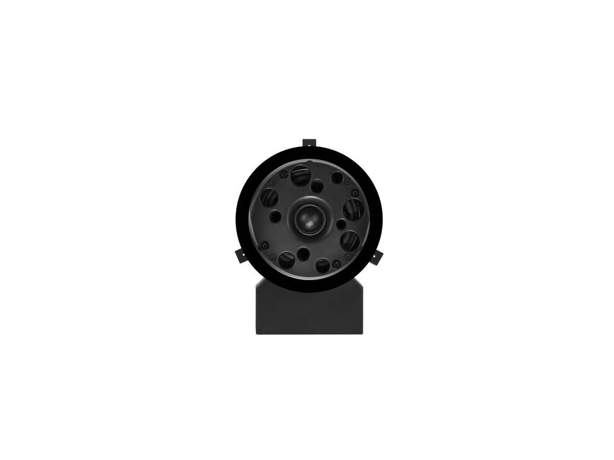 DE 140 Polar schwarz - 2-Wege-Einbaulautsprecher, rund, 8 Ohm