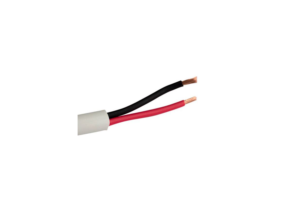 Pro SPEAKER CABLE - Weiss/  2x AWG16 - 16/2OFC-HD-WT-D Box 152m