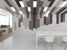 PARQUET acoustic wall - fiber white - 30x80cm Glue Mounting