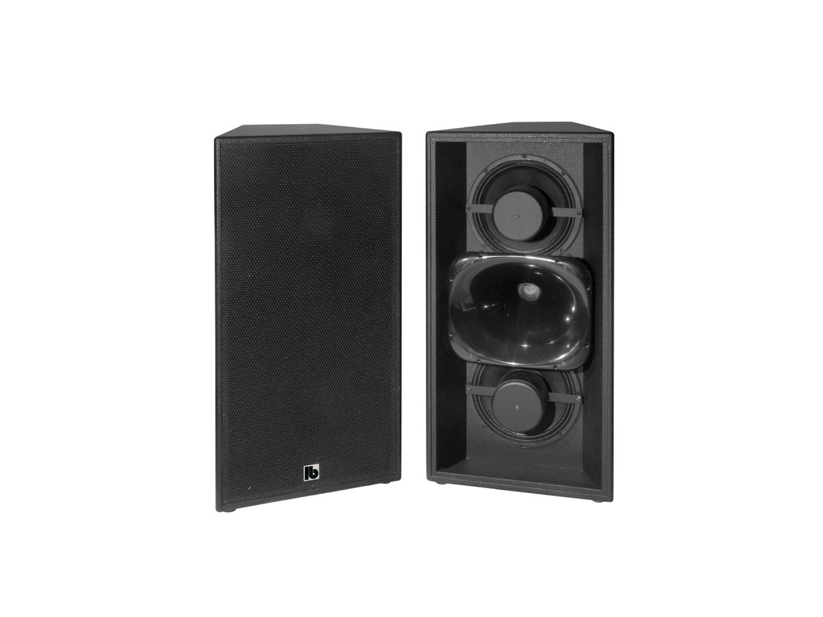 T 212 schwarz - '2-Wege-Lautsprecher 2 x 12'' + 1,4'', 4