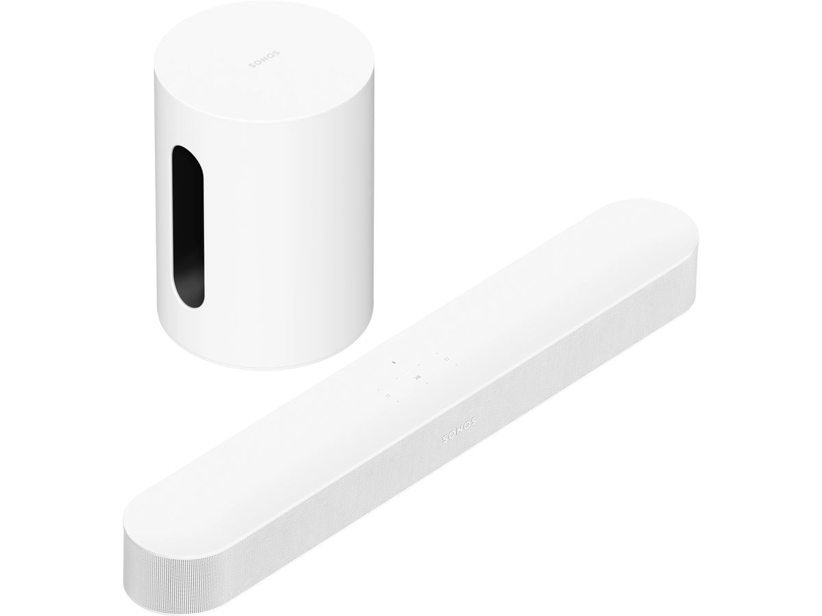 Bundle Sonos Beam + Sub Mini  white